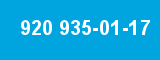 920 935-01-17 920 935-01-17